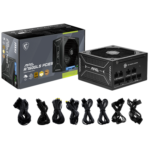 750w 80 + Gold Mag A750gls Pcie5