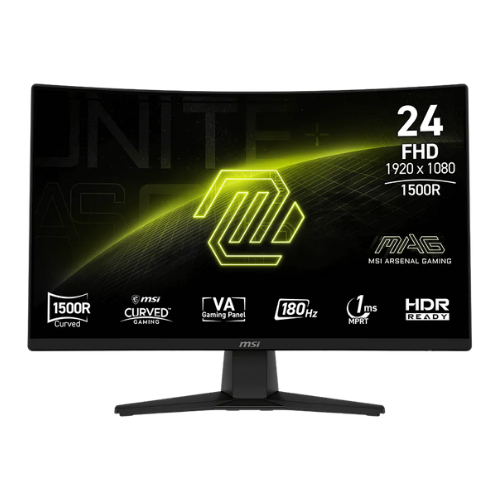 24" Va 180hz Fhd Curvo Hdr Ai Vision Mag 242c