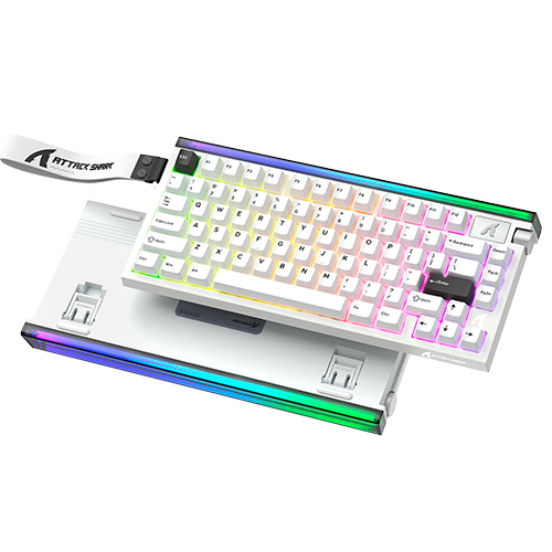 Teclado R85he Starligth White