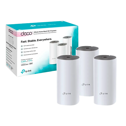 Sistema Wifi Mesh Deco E4 (3 Pack)