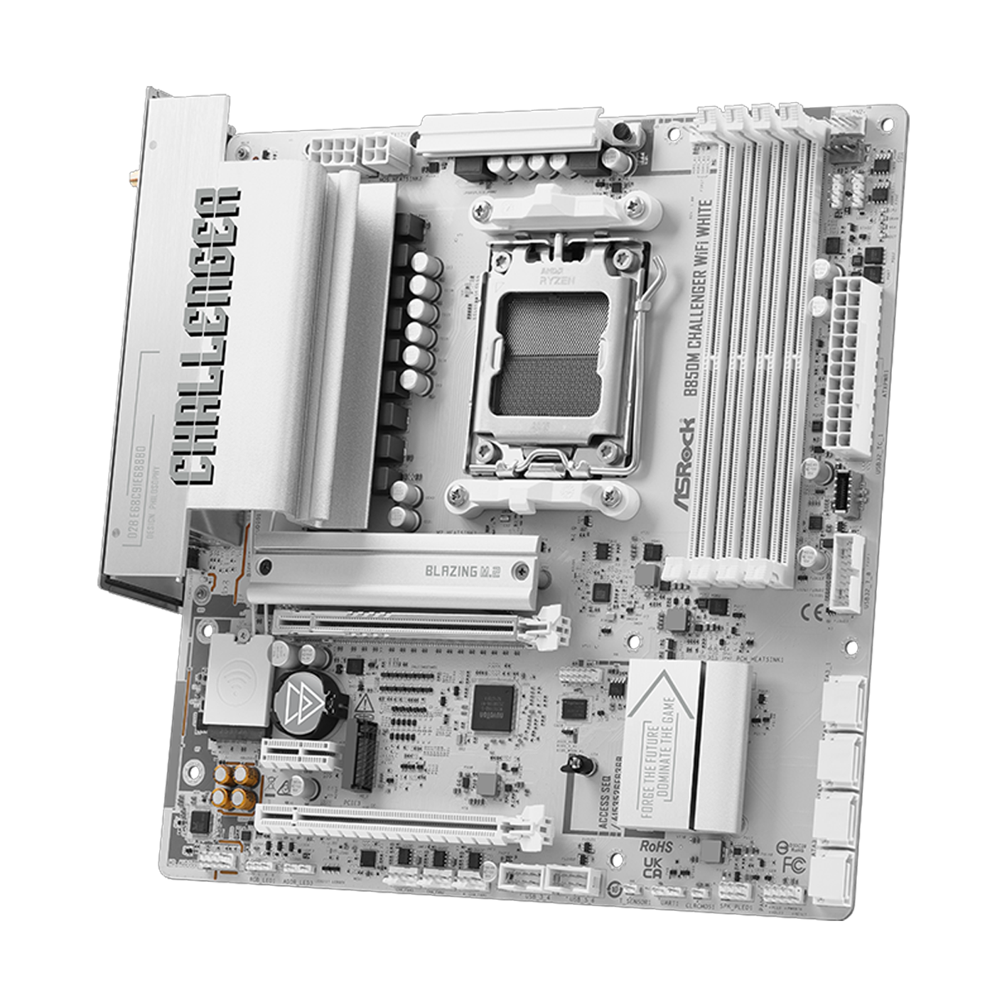 B850m Challenger Wifi White