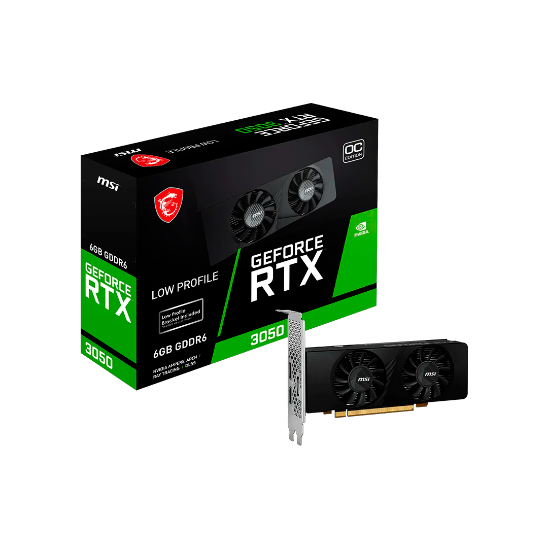 RTX 3050 6 GB LOW PROFILE OC