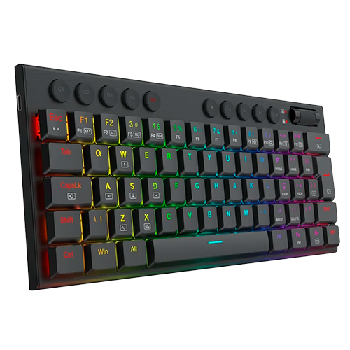 Horus Mini K632-rgb Black Wired