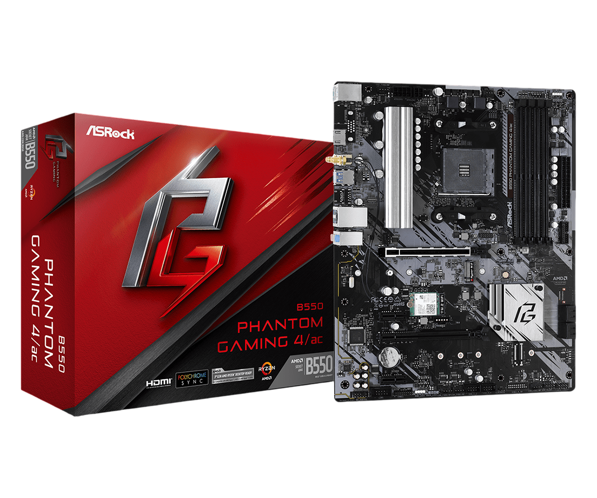 B550 PHANTOM GAMING 4 A/C WIFI