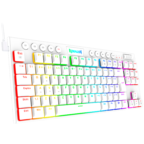 K622W-RGB-SP HORUS WHITE TKL CABLE