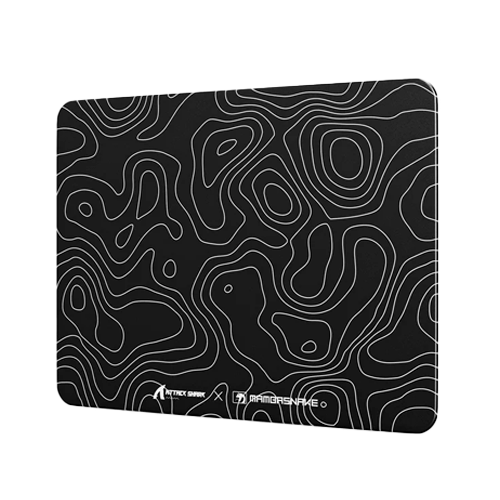 Mouse Pad Glasspad Attackshark Cm05 Black
