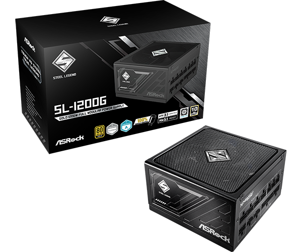 1200w Sl-1200g Steel Legend 80+ Gold Full Modular